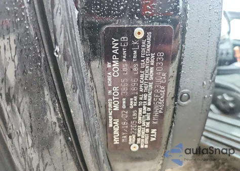 2003 Hyundai Tiburon Gt z USA, uszkodzony, nr VIN KMHHN65F83U040338